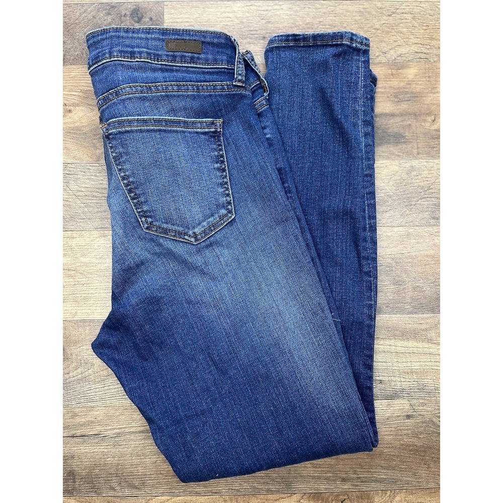 Size 10 Kut From The Kloth Blue Skinny Jeans Brigette Ankle Stretch